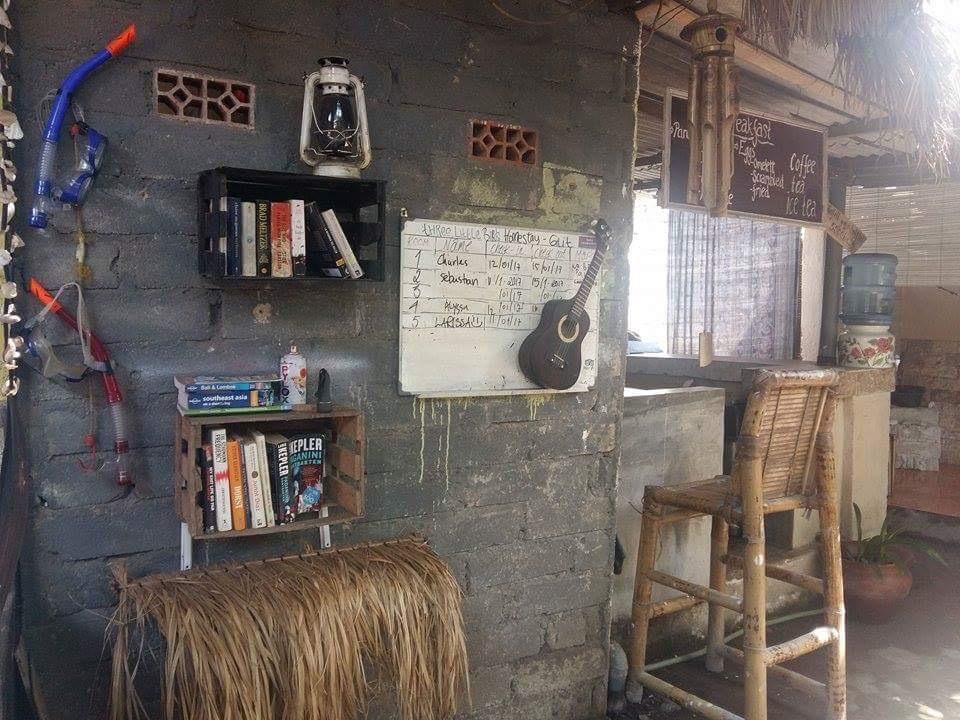 Three Little Birds Homestay Quần đảo Gili Ngoại thất bức ảnh